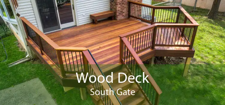 Wood Deck South Gate