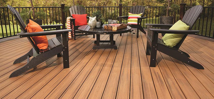 Black TREX Decking in South Gate, CA