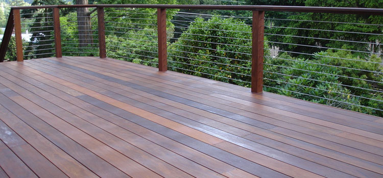 Installing IPE Decking in South Gate, CA